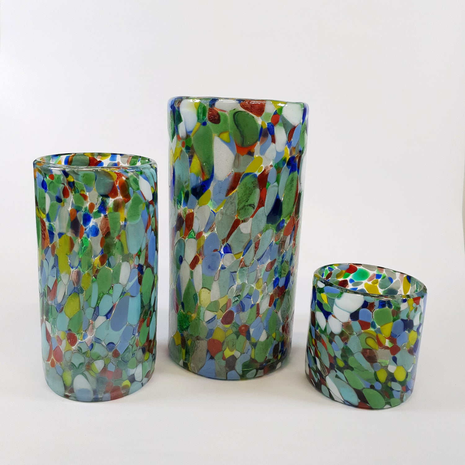 Mexican Hand-blown Vases