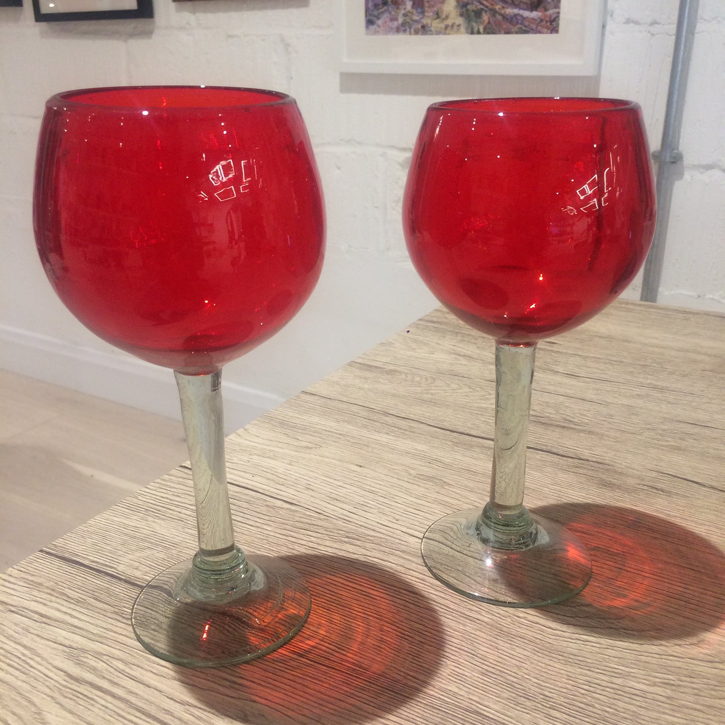 Hot Red - Wine Glass (one piece)